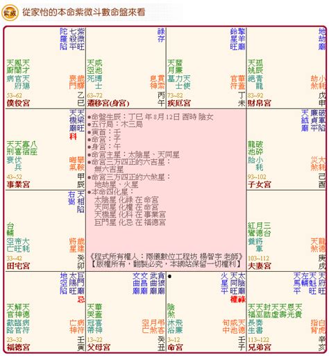 紫微斗數免費|免費紫微命盤